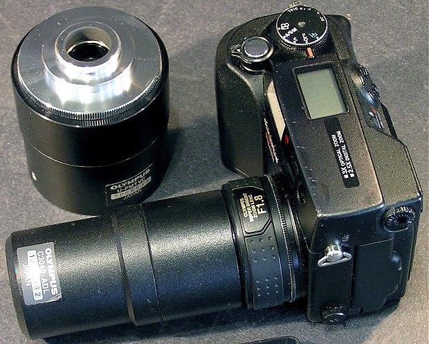 C3040-ADL adapter on a C4040Z camera C3040-ADL adapter on a C4040Z camera