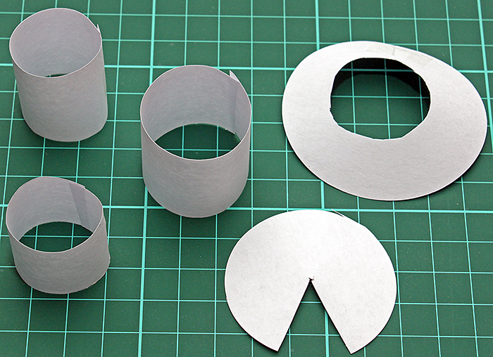 Cylindrical and conical diffusers