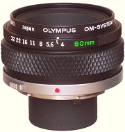 Olympus 80 mm f/4 Zuiko MC Auto-1:1 Macro lens