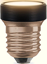 Flat LED bulb for Trans-Illuminator Base