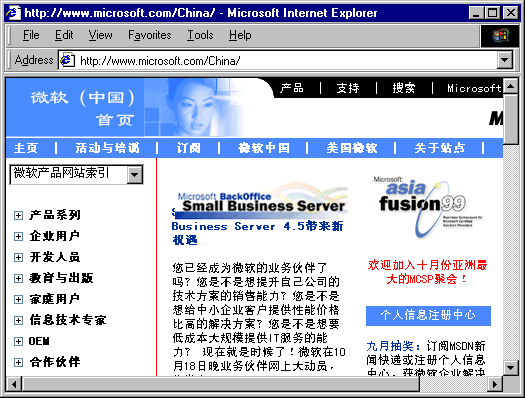 IE5 plus MagicWin 98